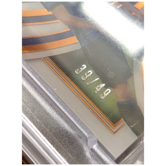 2022 Panini Immaculate The Standard #TS-NB Nicolo Barella /49 PSA 10 Inter Milan - Picture 3 of 8